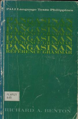 Pangasinan reference grammar